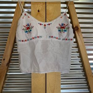 ABERCROMBIE AND FITCH BOHO CROP TOP